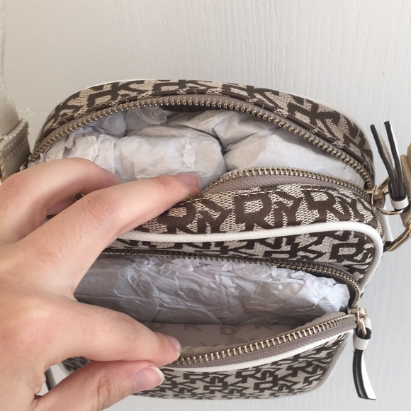 DKNY Signature Canvas Crossbody - Picture 11 of 17